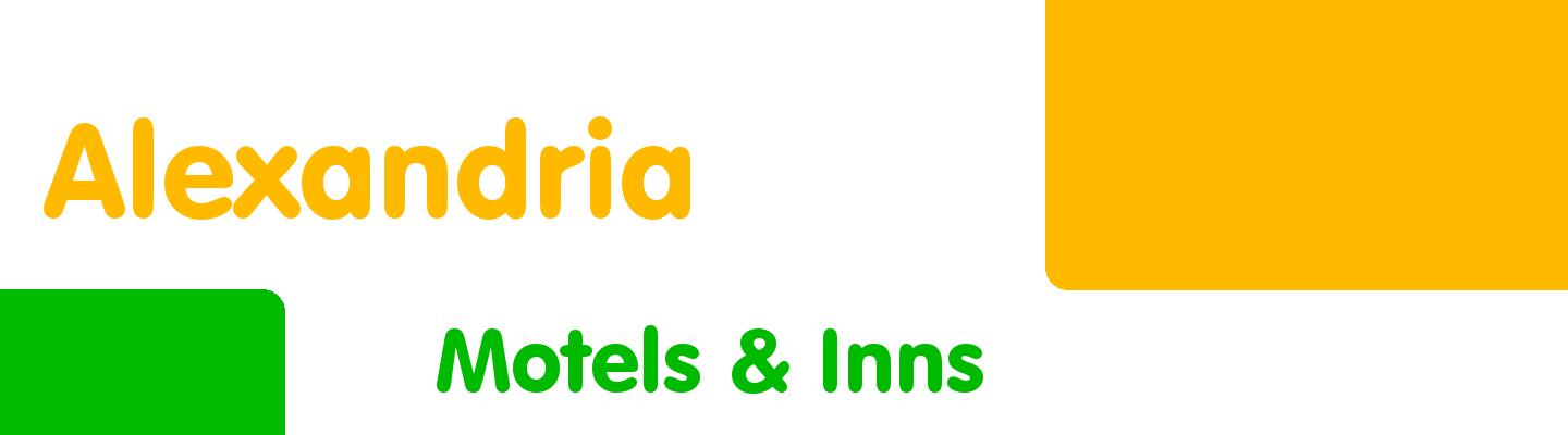 Best motels & inns in Alexandria - Rating & Reviews